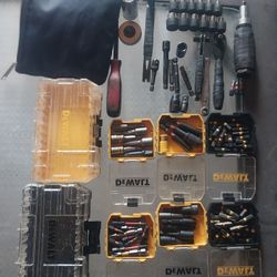 Tools, Dewalt Tough Cases & Bits Need Gone ASAP 