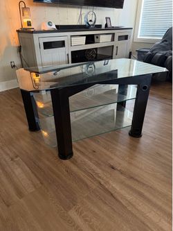 Modern Black metal coffee table