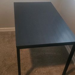 Black Wood Table 