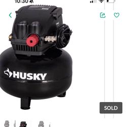 Husky 3 Gal. 120PSI Portable Electric Pancake Air Compressor