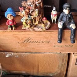 Elf Tree,troll Knited Hat,Diana Manning Biker /beer Figure 