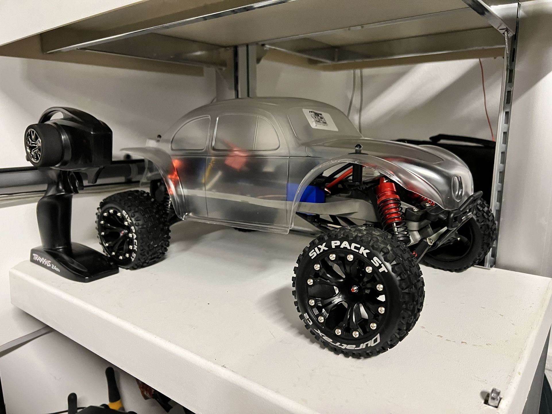Traxxas Slash with a buggy Body 3s