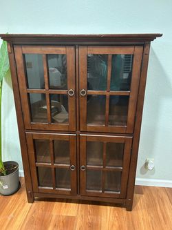 Solid wooden bookcase