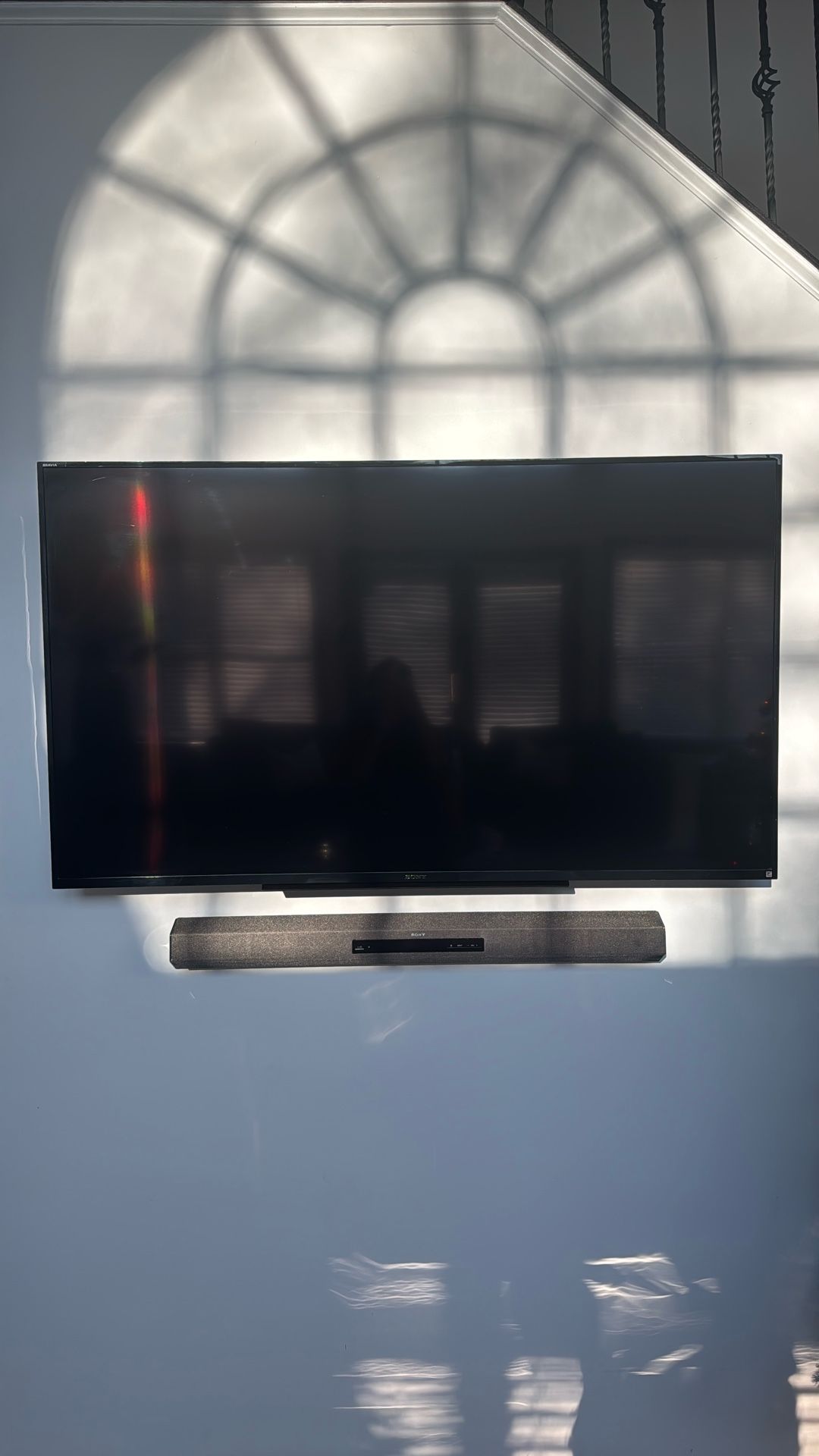 55 Inch Sony Bravia And Sony Soundbar 