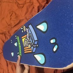 Scuffed Skateboard ( Jesus Message )