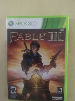 Xbox 360 fable 3