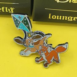 Disney Fox & Hound Flying A Kite Enamel Metal Pin Blind Box Series 