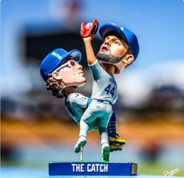 LA Dodgers 'The Catch' Dual Bobblehead