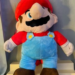 Backpack 16" Full Body Mario Bros Plush Soft Stuffed Toy Travel Buddy