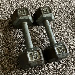 15lb dumbells