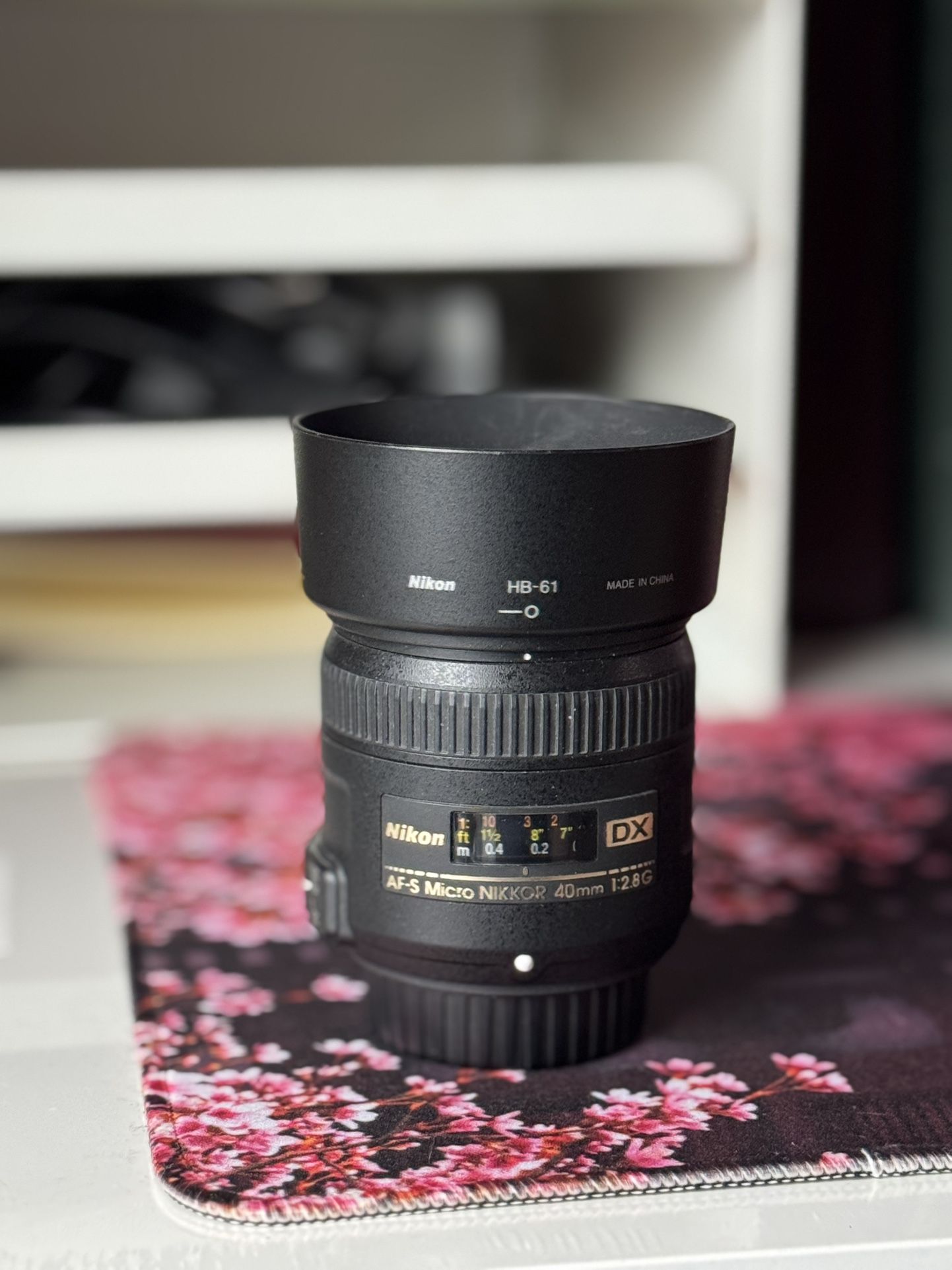 Nikon 40mm f/2.8G AF-S DX Micro NIKKOR Lens