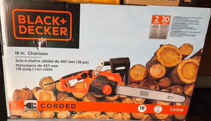 BLACK+DECKER 15Amp 18” Chainsaw