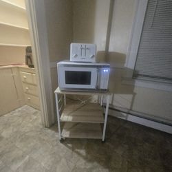 Microwave Toster Cart