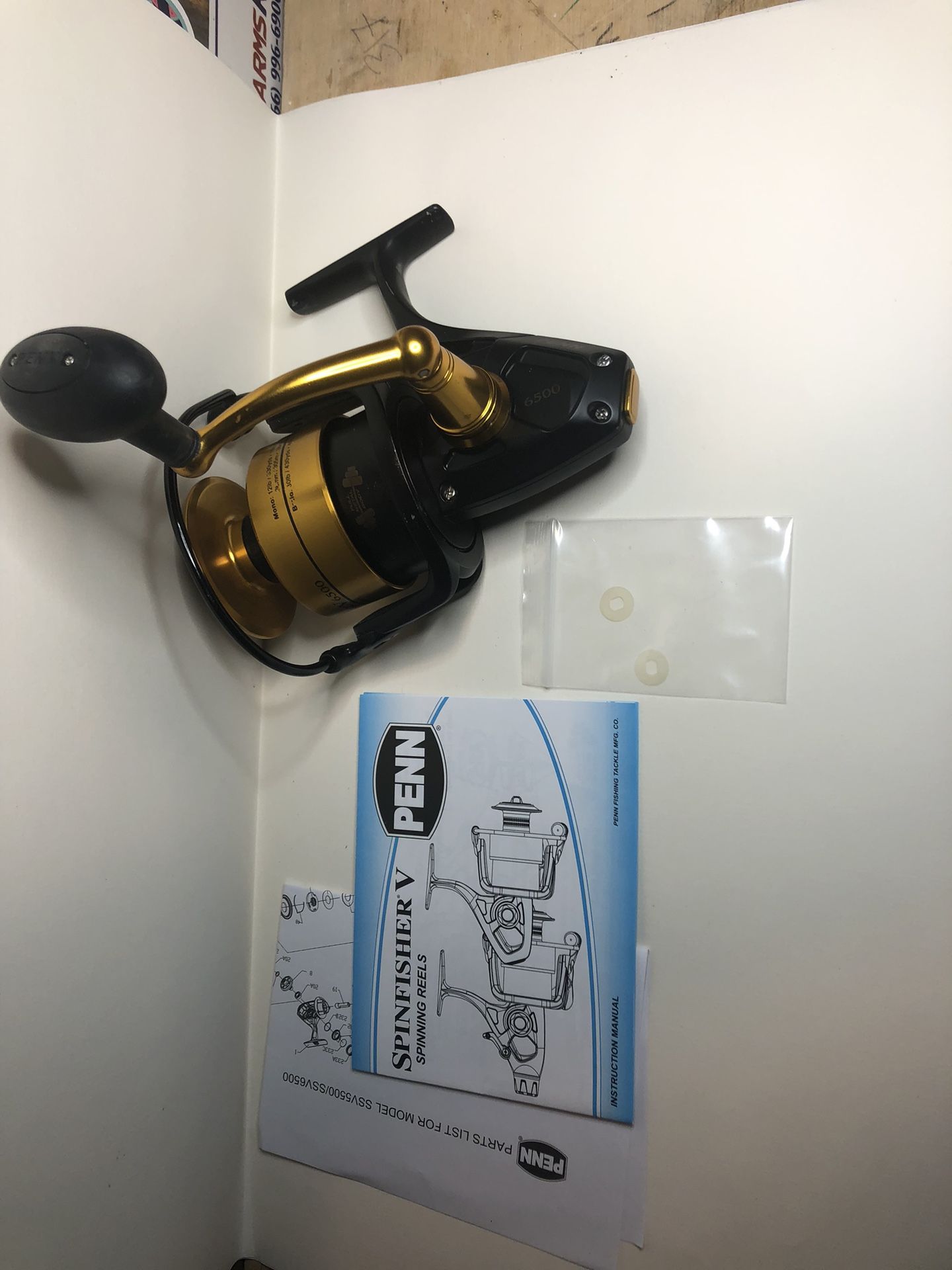 Penn Spinfisher V 6500 Spinning Reel - SSV6500 – The Fishing Shop