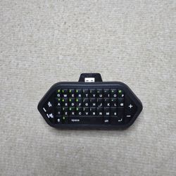 Microsoft Xbox One ChatPad OEM Model 1676 Video Gaming Keyboard Black - Tested