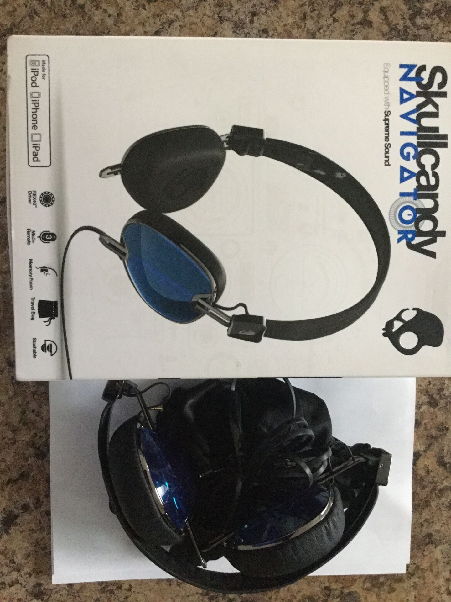 New Skullcandy Navigator over-head headphone