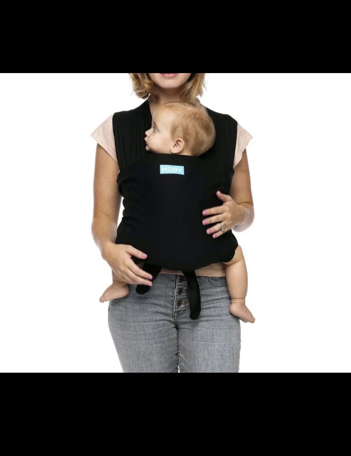 Moby Baby Carrier Wrap Black