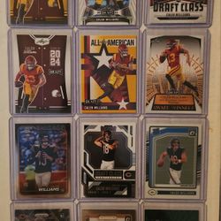 Caleb Williams Rookie Card Lot