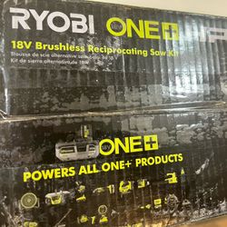 Ryobi Brushless Reciprocating Saw 