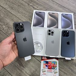 Iphone 15 Pro Max 256gb Unlocked! Financing Available Only 50 Down📲