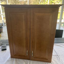Wall Cabinet And Mirror
