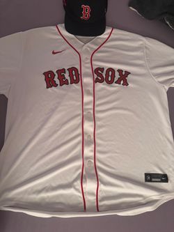 Nike Boston Red Sox MLB Jersey with matching classic Red Sox hat