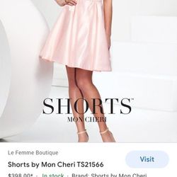 Shorts Mon Cheri Pink