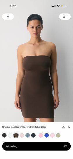 Aritzia strapless mini dress