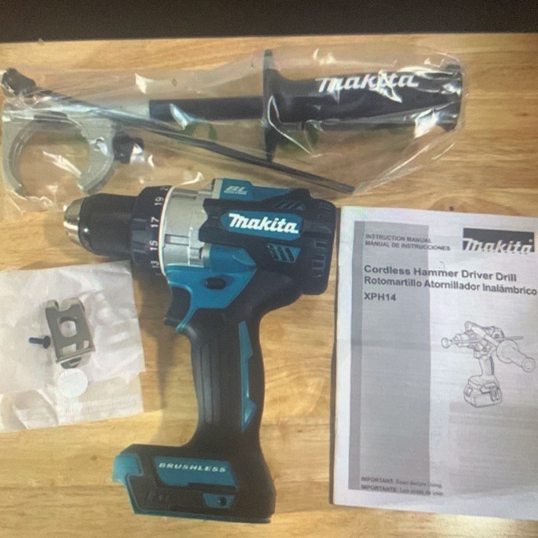 Makita New Hammer Drill Brushless -2 Speeds