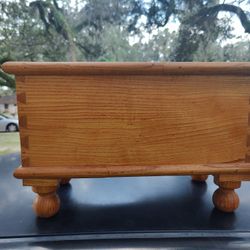 Small Wooden Vintage   Box.