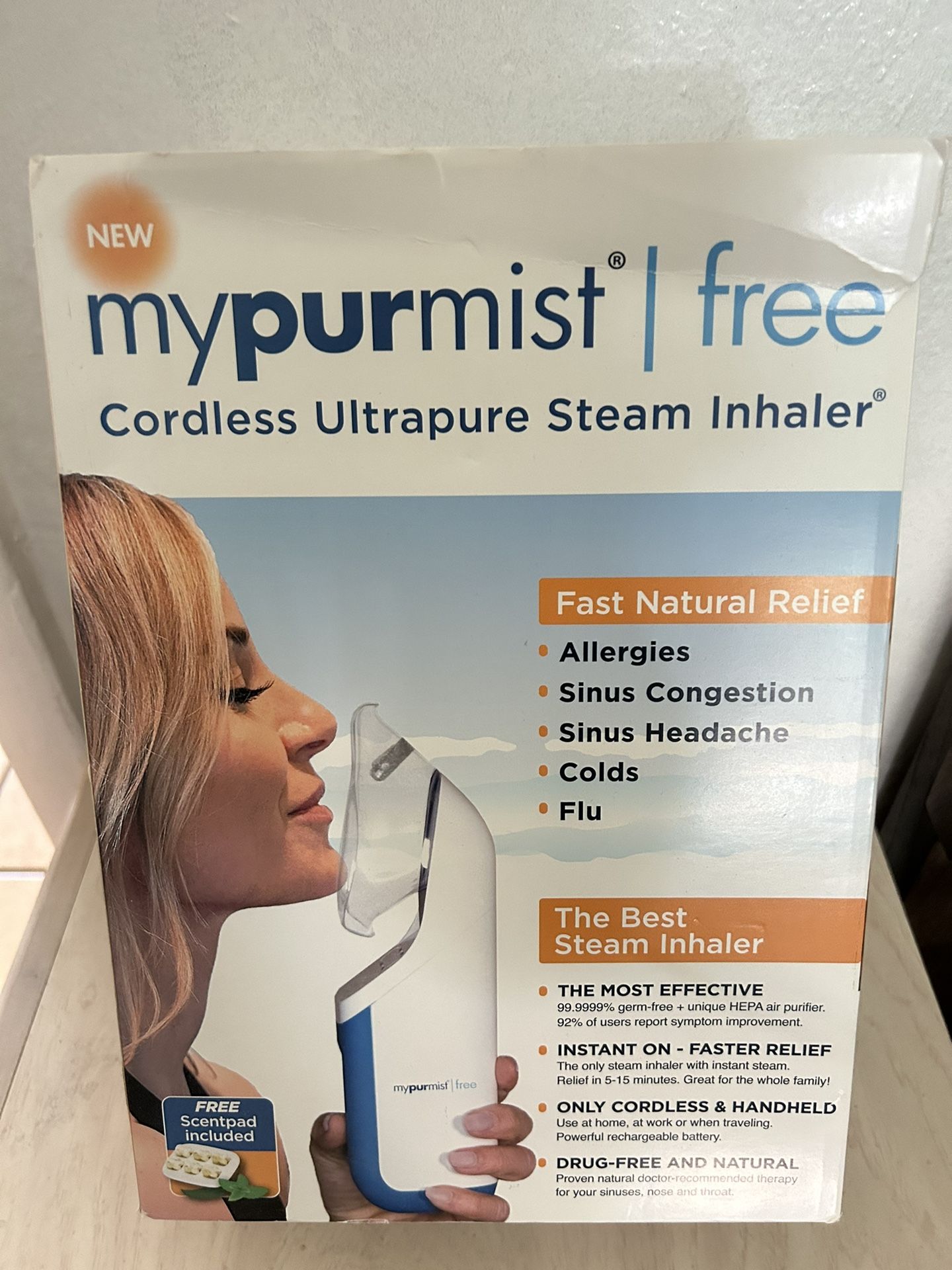 Cordless Steam Inhaler