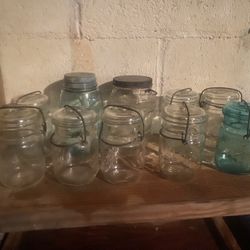 Antique Canning Jars