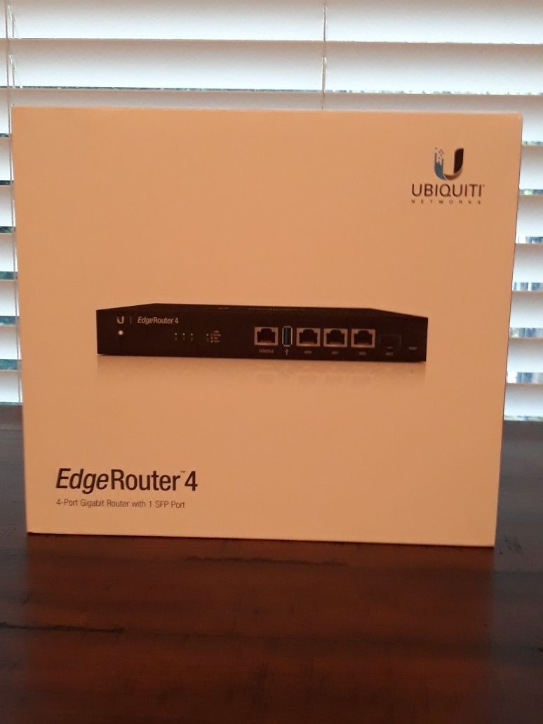 Ubiquiti Edge Router 4 with SFP