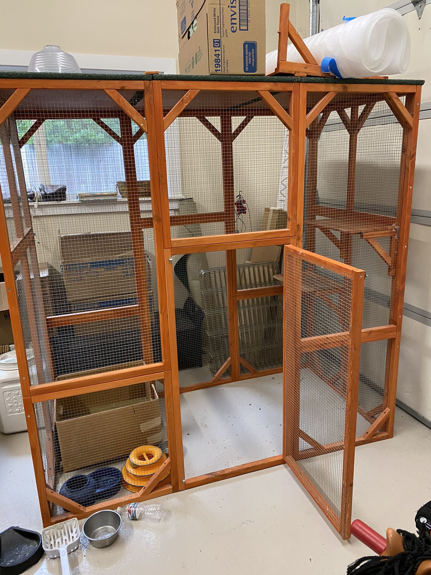 Cage To Keep Cats Outdoors Safe Or Bird Aviary