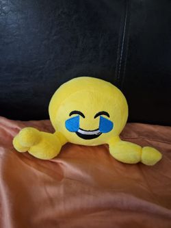 TEARS OF JOY Emoji Plush.