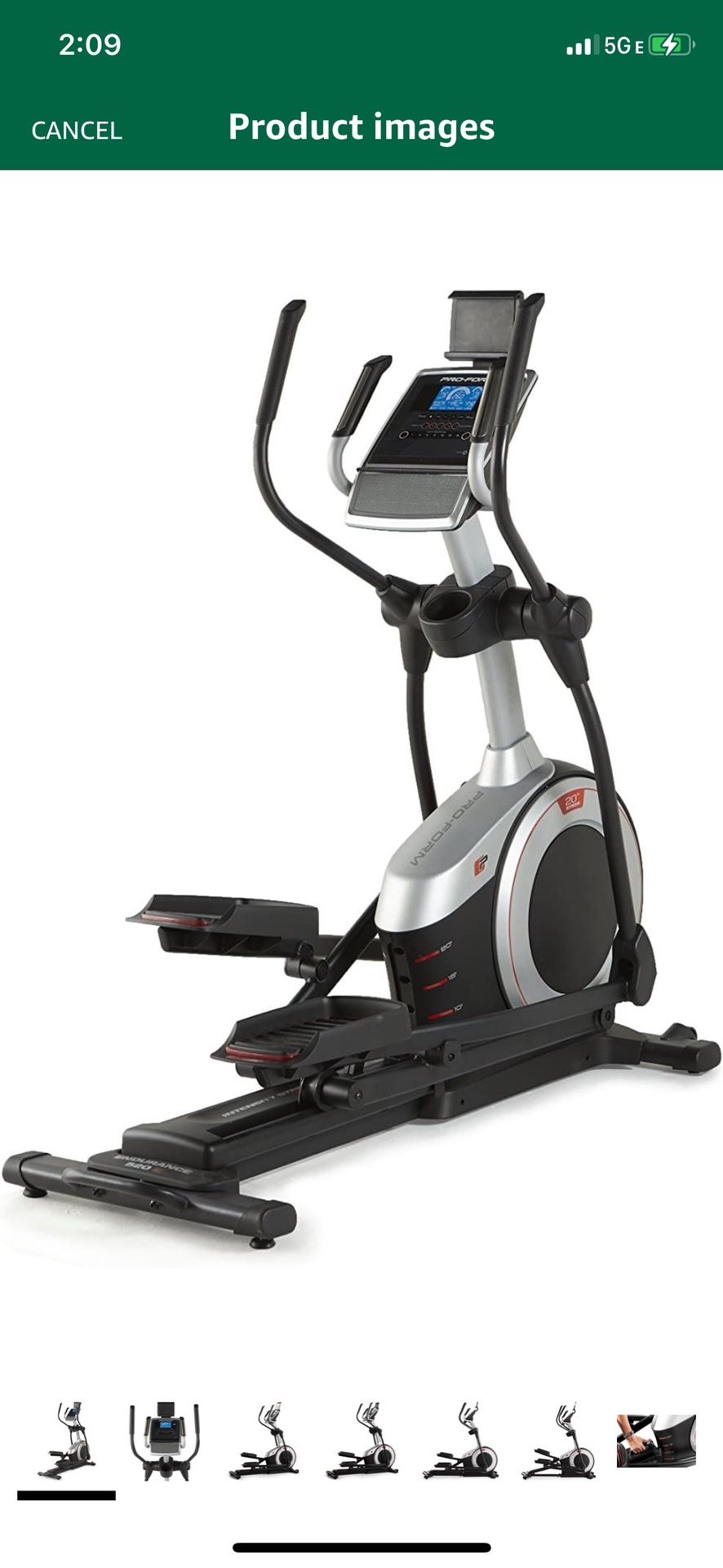 Brand New Still In box Elliptical
