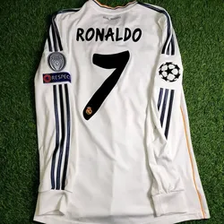 Cristiano Ronaldo Real Madrid 2014 Champions League Final Long-Sleeved Jersey