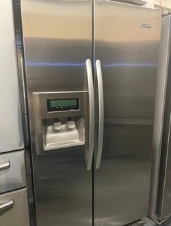 KitchenAid Side By Side Stainless Steel Fridge
