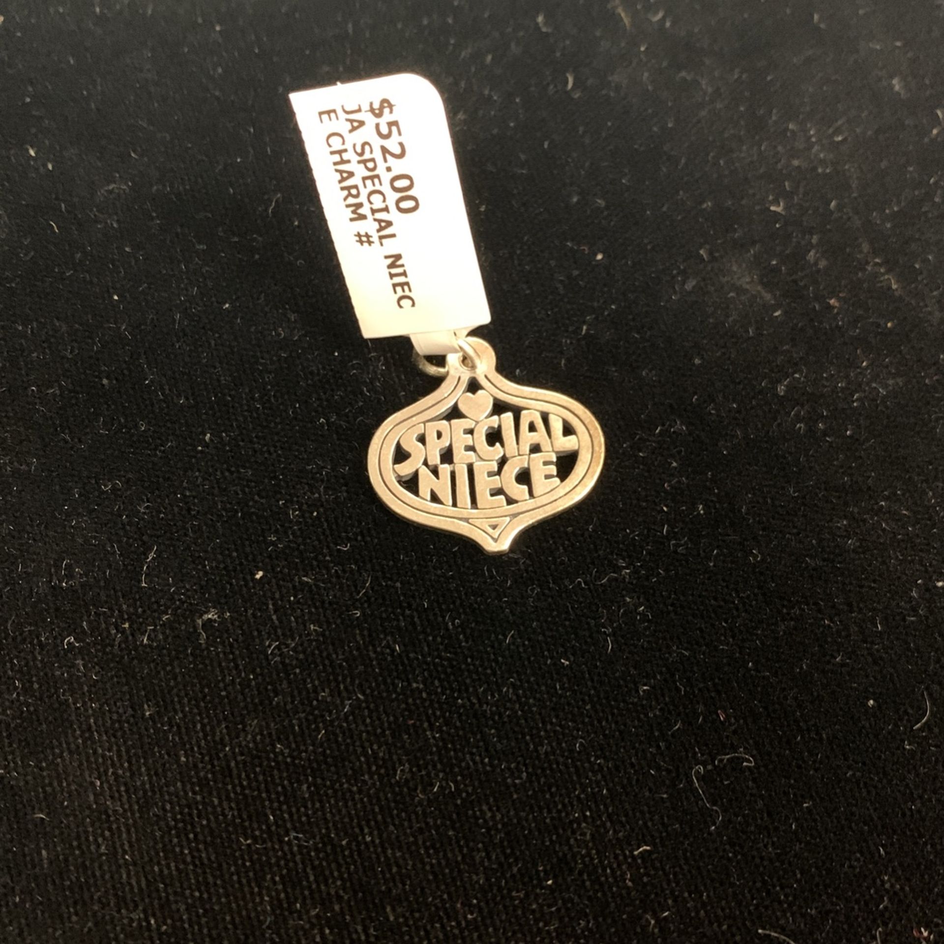 James Avery Special Niece Charm Silver