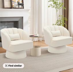 Garvee Modern Swivel Barrel Accent Chair , Brand new