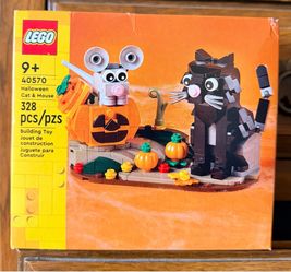 New in Box Lego Halloween Cat and Mouse