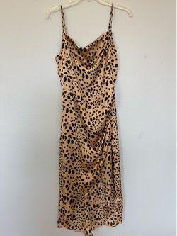 Cheetah print dress