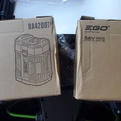 EGO 7.5 AH Batteries Still In Box, Brand NEW $290 each obo