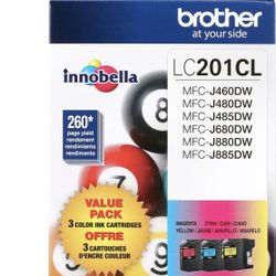 LC2013PKS Standard-Yield 3-Pack Ink Cartridges - Cyan/Magenta/ Yellow Exp. Date 5/27