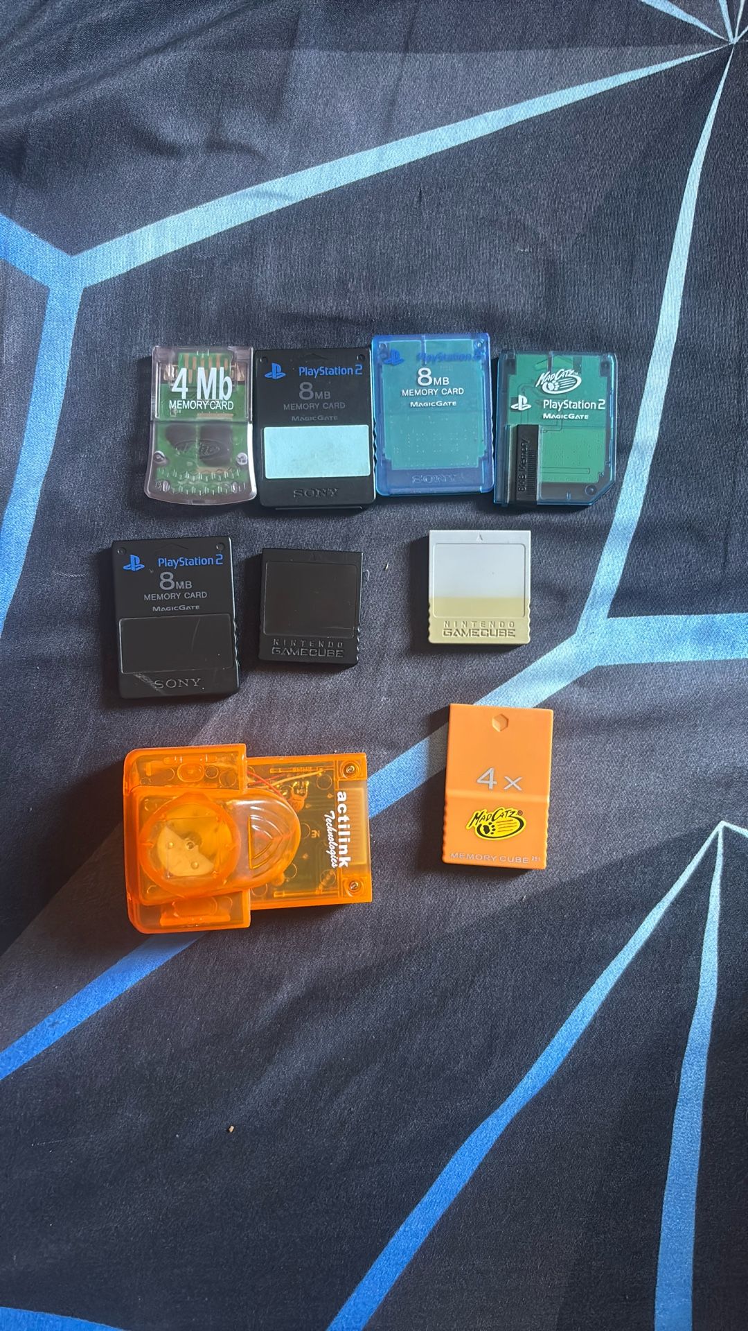 Memory Card Ps2 And Game Cube