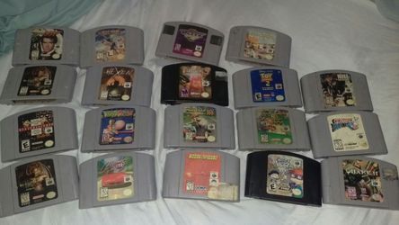 Nintendo 64 games.