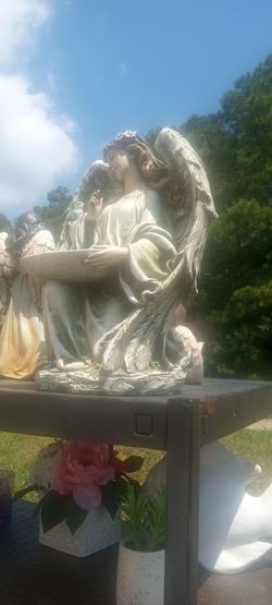 New angel birdbath high quality masterpiece very detailed