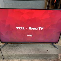 55" TCL Roku Smart TV