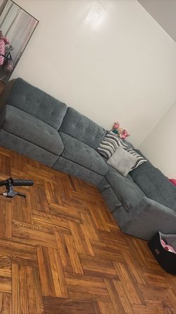 blue couches