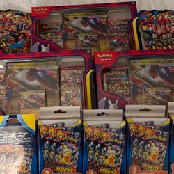🔥 Pokémon Mega Latias EX 3 Boxes + 12 Mega Booster Packs + 5 Surging Sparks 3-Pack Boxes 🔥